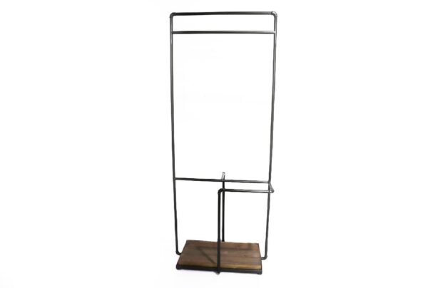 ARMADIO 70X40X180CM LEGNO E METALLO