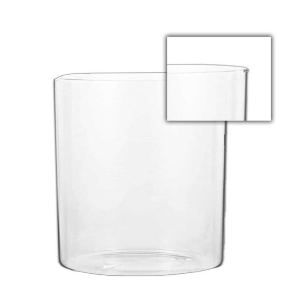 VASO 15X20CM CILIND. VETRO TRASPARENTE - immagine 3