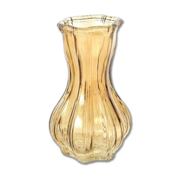 VASO IN VETRO COLORATO 8XH.15CM  ASSORTITO - immagine 3