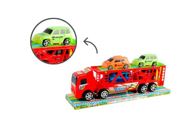 GIOCO AUTOCARRO CON 4 AUTO - immagine 4