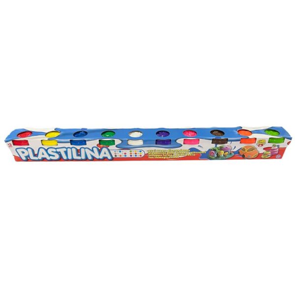GIOCO PLASTILINA 10VASETTI - immagine 2