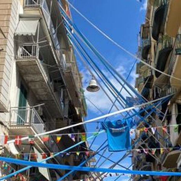 BOBINA DECORAZIONE AZZURRA E BIANCA  400MT - immagine 4