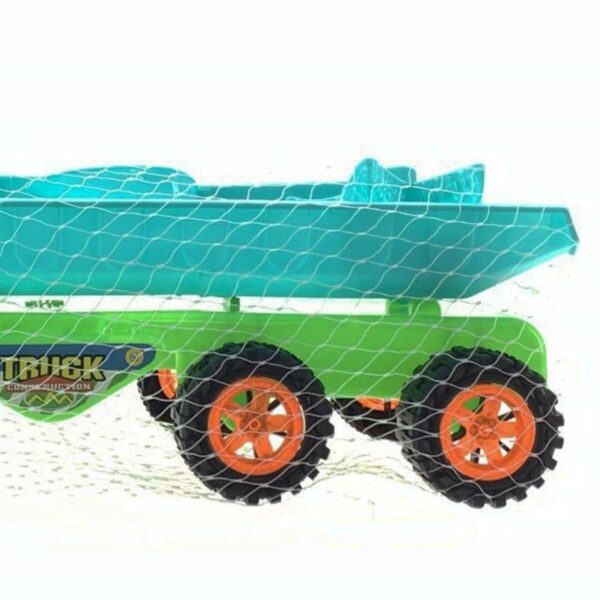 GIOCO AUTOCARRO CON CASSONE RIBALTABILE 6 RUOTE - immagine 3