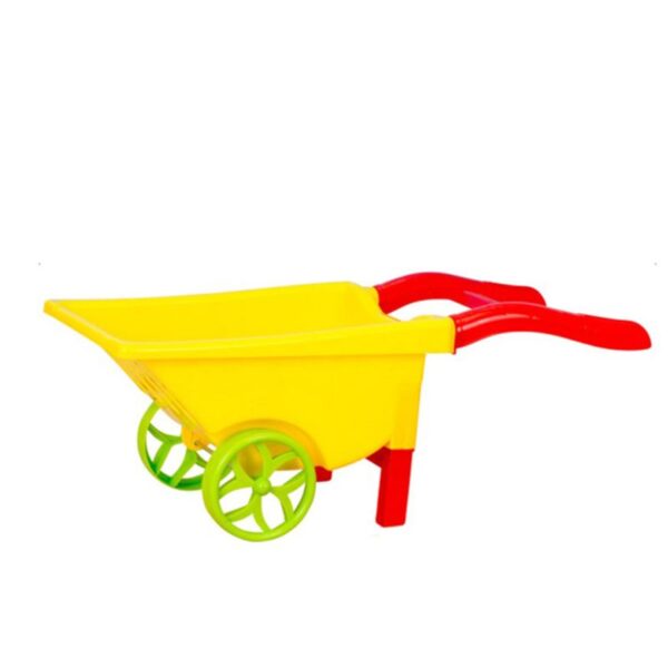 GIOCO CARRIOLA 48CM CON PALETTE  E FORMINA - immagine 2