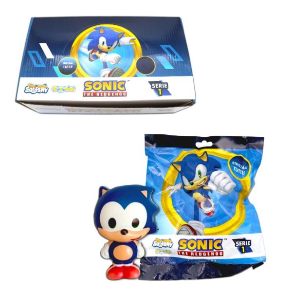 PERSONAGGI SONIC SUPER MAGIG SQUISHY