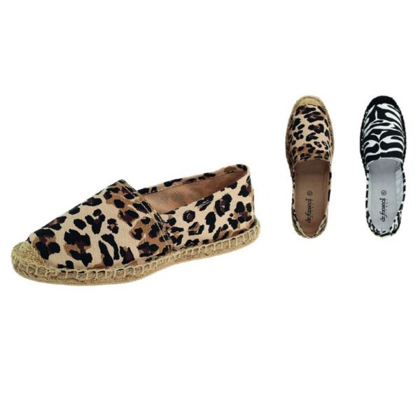 ESPADRILLAS DONNA DE FONSECA TG.36/41 ESPA C MACULATO ZEBRATO