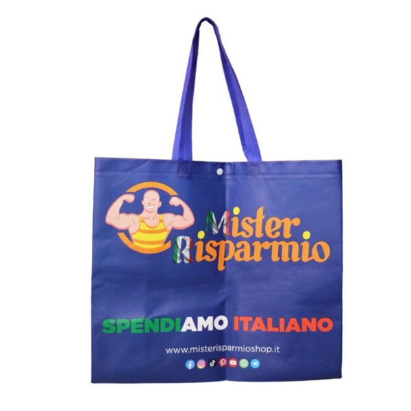 BORSA SHOPPER MISTER RISPARMIO  46X39X19.5 TNT