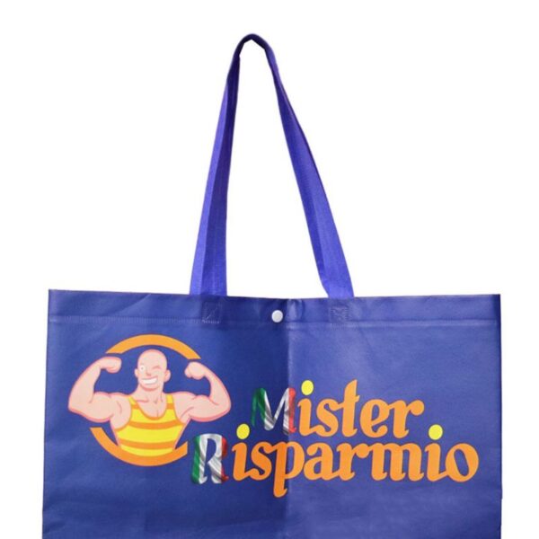 BORSA SHOPPER MISTER RISPARMIO  46X39X19.5 TNT - immagine 4