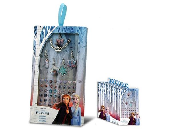 ACCESSORI FROZEN BRACCIALE+CHARMS+STICKE