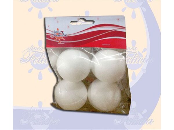 SFERE 7 CM POLISTIROLO 4PZ CG