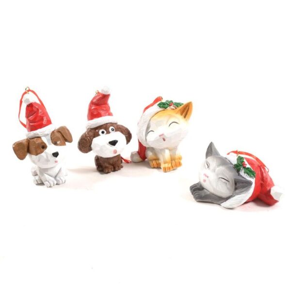 PENDENTE CUCCIOLO DI NATALE ASSORTITO