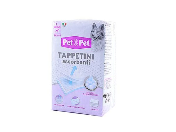 TAPPETINI ANIMALI 60X90CM 10PZ 5 VELI