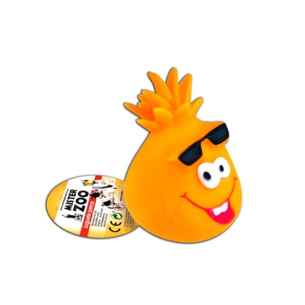 GIOCO PER CANI ANANAS IN GOMMA - immagine 2