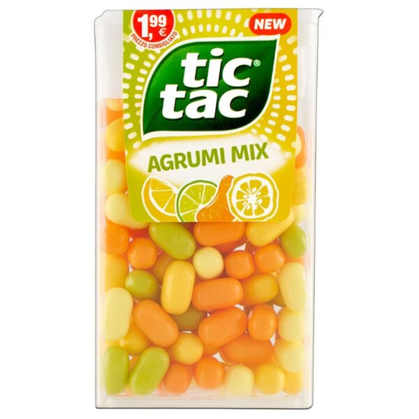 TIC TAC 49G T100 AGRUMI MIX