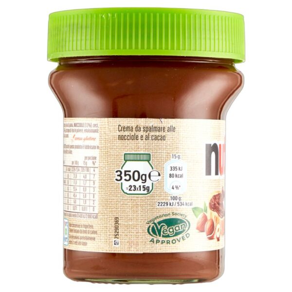 NUTELLA VEGANA PLANT BASED 350G - immagine 4