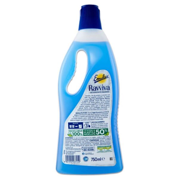 DETERGENTE EMULSIO 750ML RAVVIVA MARMO - immagine 3