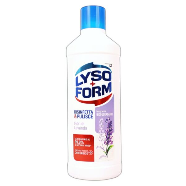 LAVAPAVIMENTI LYSOFORM 1100ML   FIORI DI LAVANDA