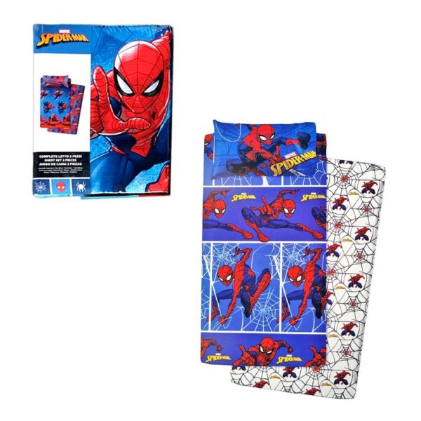 COMPLETO LETTO SINGOLO DISNEY SPIDERMAN