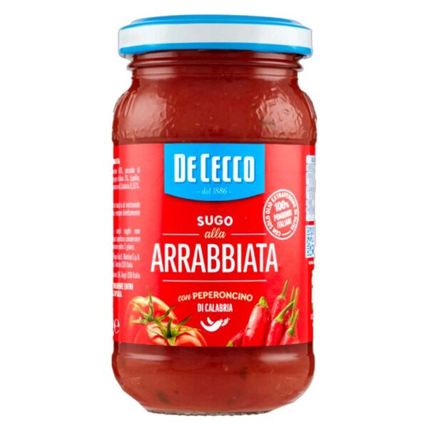 SUGO DE CECCO 200G ARRABBIATA