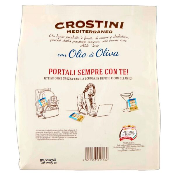 CROSTINI PANEALBA 180GR MULTIPACK  GUSTO MEDITERRANEO - immagine 4