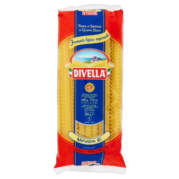 PASTA DIVELLA GR.500 MAFALDINE