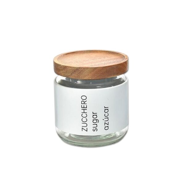 BARATTOLO IN VETRO 500ML 9,7XH.10,8CM ASSORTITO - immagine 3