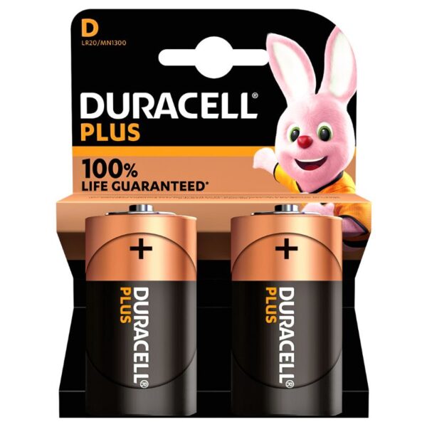 PILE DURACELL PLUS 100 D TORCIA B2