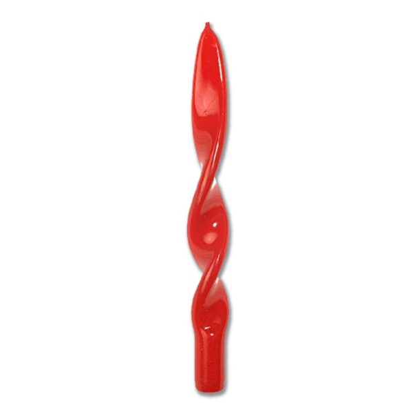 CANDELA FIAMMA LUCID H.25CM ROSSA