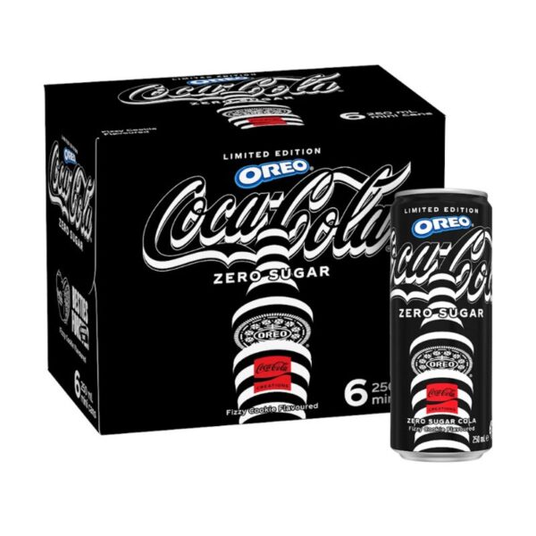 BIBITA COCA COLA ZERO 250ML OREO - immagine 2