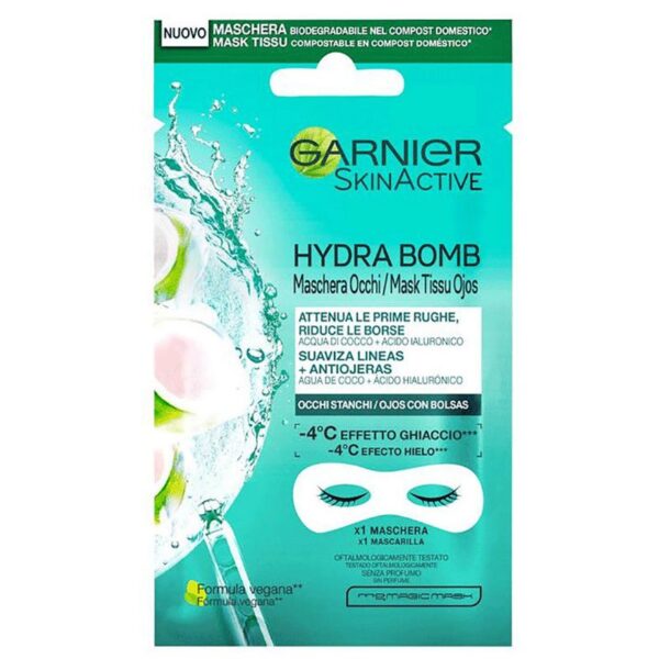 MASCHERA OCCHI GARNIER SKIN ACTIVE 5G COCONUT WATER E ACIDO IALURONICO