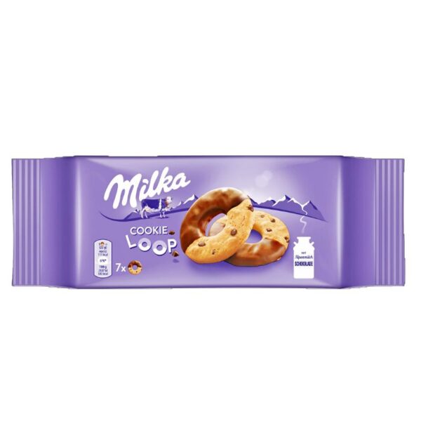 BISCOTTI MILKA 132GR COOKIE LOOP