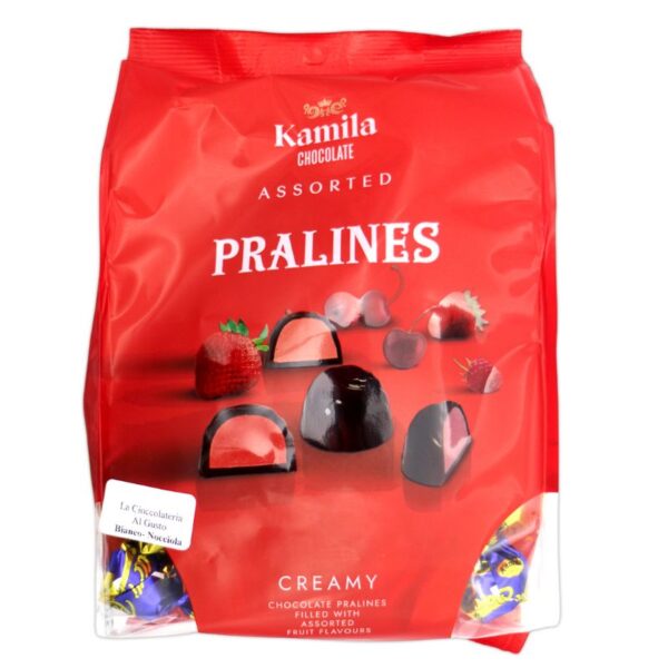 PRALINE KAMILA 500G CIOCCOLATO BIANCO E NOCCIOLA