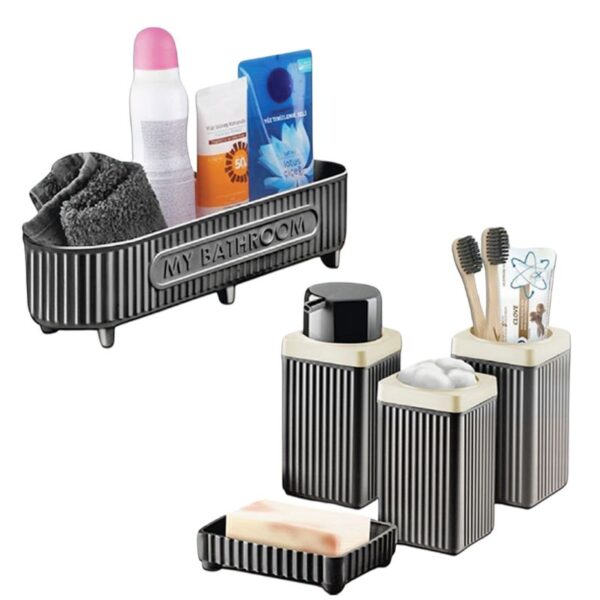 SET BAGNO LE PARIS 5PZ   ASSORTITO - immagine 2