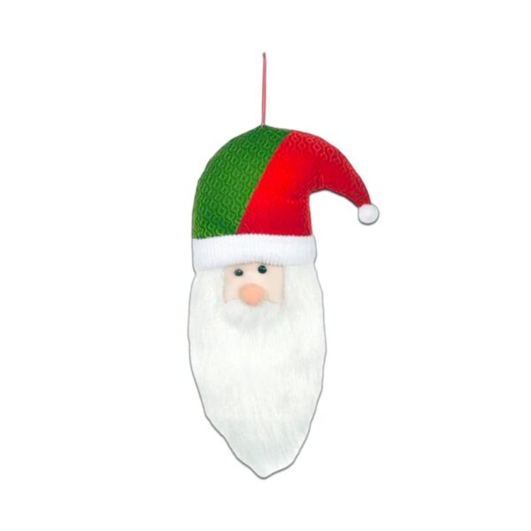 PENDENTE BABBO NATALE 27X52CM ASSORTITO - immagine 3