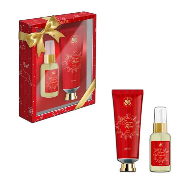 CONFEZIONE REGALO 2PZ CREMA MANI 60ML ACQUA PROFUMATA 50ML