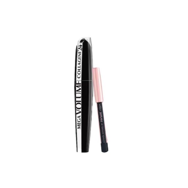 CONFEZIONE REGALO L'OREAL   POCHETTE MASCARA COLLAGENE+MINI MATITA - immagine 3