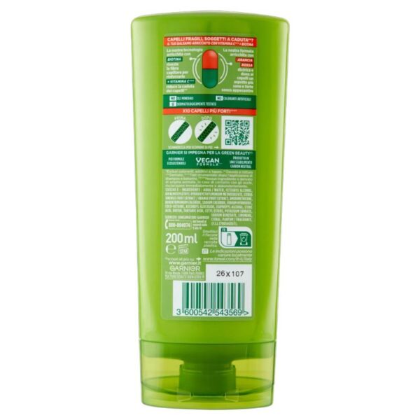 BALSAMO FRUCTIS 200ML FORTIFICANTE VITAMINA - immagine 3