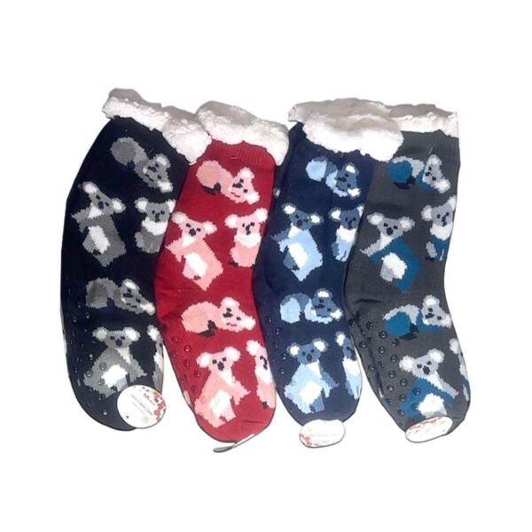 CALZINI ANTISCIVOLO DONNA TG.ASS.  COLORI ASSORTITI - immagine 3