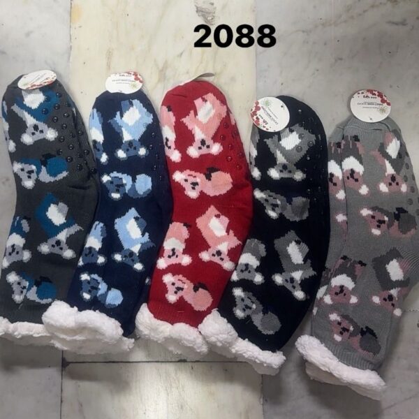 CALZINI ANTISCIVOLO DONNA TG.ASS.  COLORI ASSORTITI - immagine 4