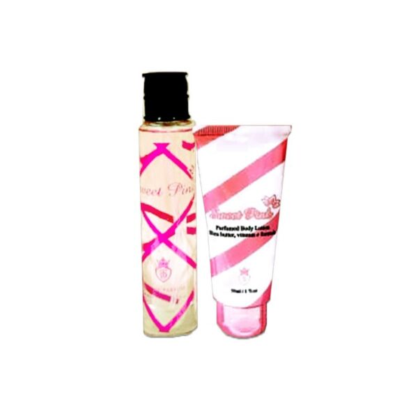 CONFEZIONE REGALO SWEET PINK  BODY LOTION+EAU DE PARFUM - immagine 2