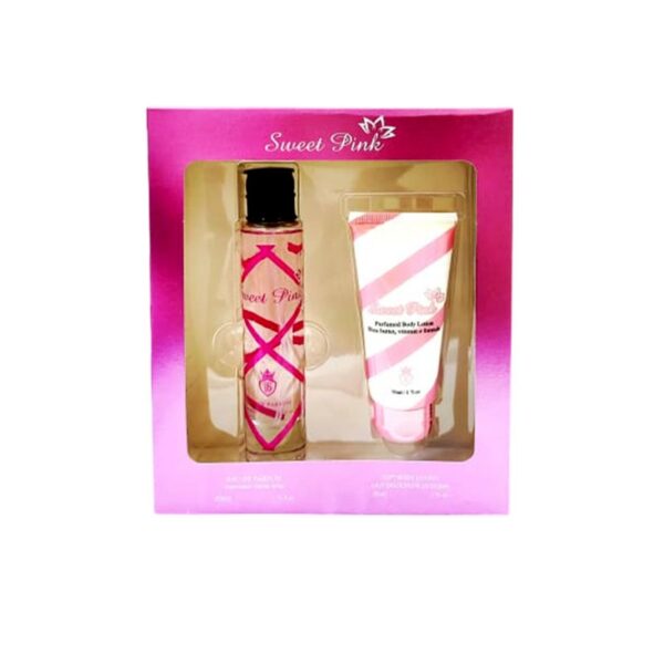 CONFEZIONE REGALO SWEET PINK  BODY LOTION+EAU DE PARFUM - immagine 3