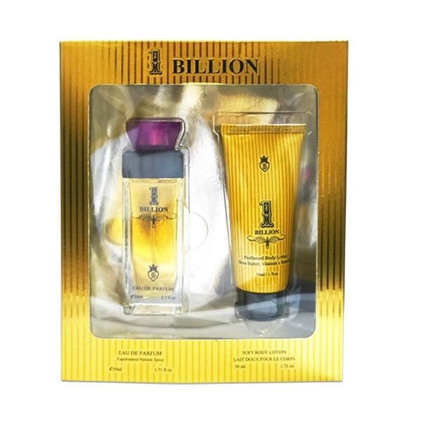 CONFEZIONE REGALO 1 BILLION   BODY LOTION+EAU DE PARFUM - immagine 2