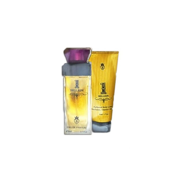 CONFEZIONE REGALO 1 BILLION   BODY LOTION+EAU DE PARFUM - immagine 3