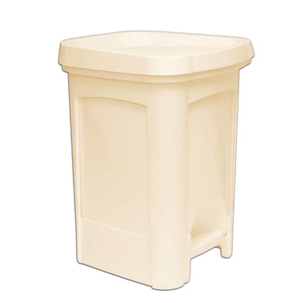 PATTUMIERA 6L A PEDALE AVORIO