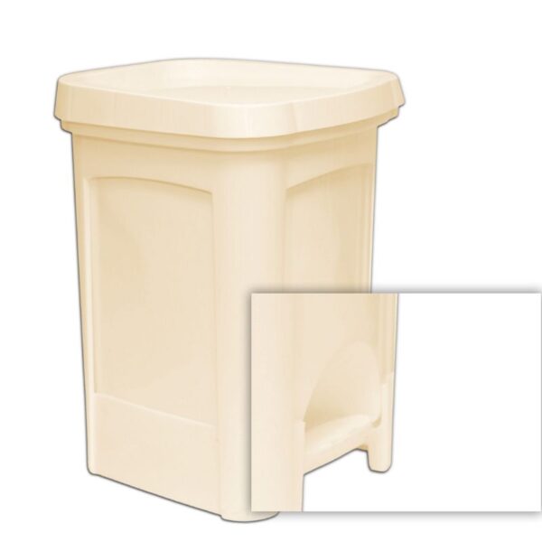 PATTUMIERA 6L A PEDALE AVORIO - immagine 3