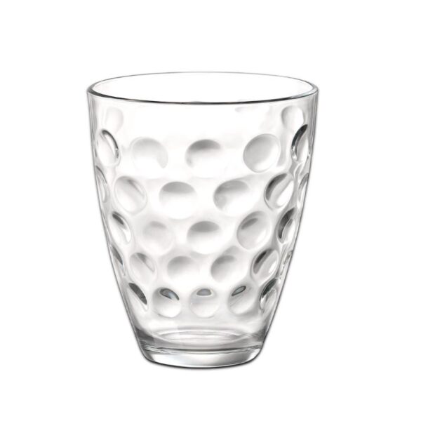 BICCHIERI ACQUA IN VETRO 6PZ DOTS - immagine 2