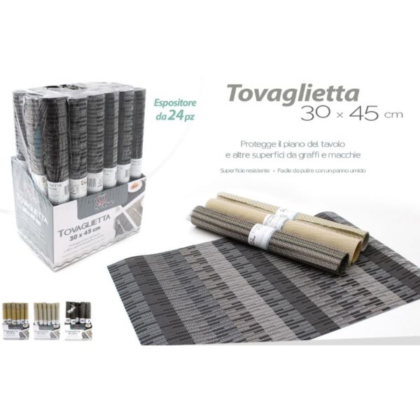 TOVAGLIETTA PVC COLORI ASSORTITI - immagine 4