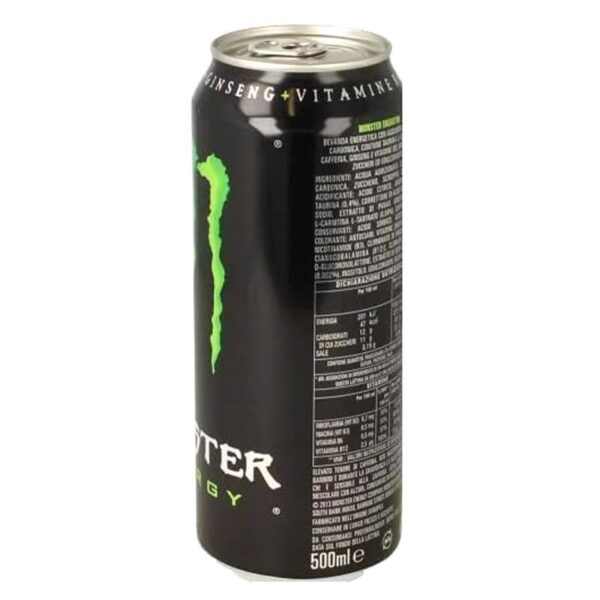 BIBITA MONSTER 500ML ENERGY - immagine 2