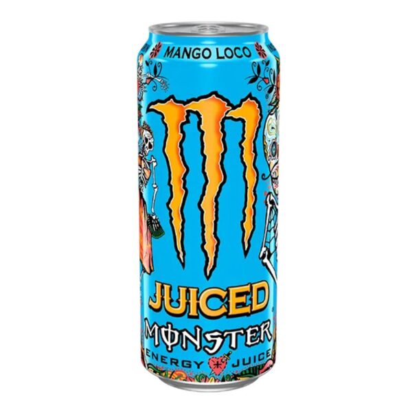 BIBITA MONSTER 500ML ENERGY JUICE  MANGO LOCO