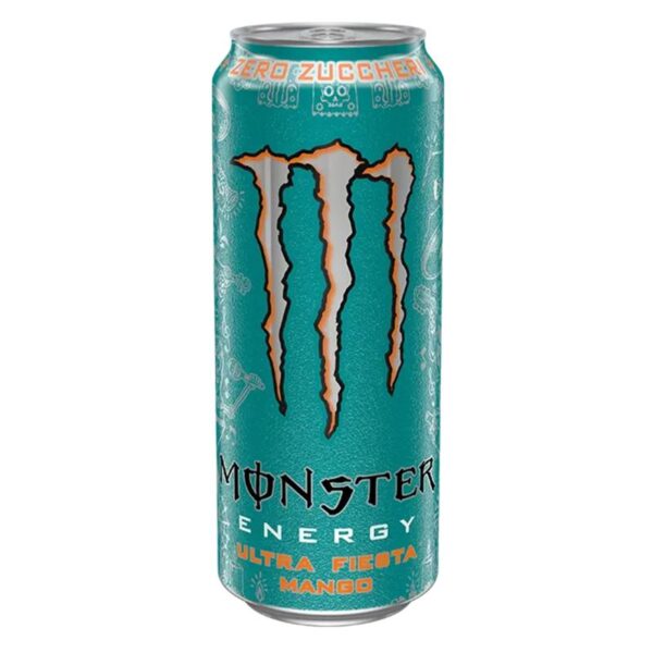 BIBITA MONSTER 500ML ENERGY   ULTRA FIESTA MANGO